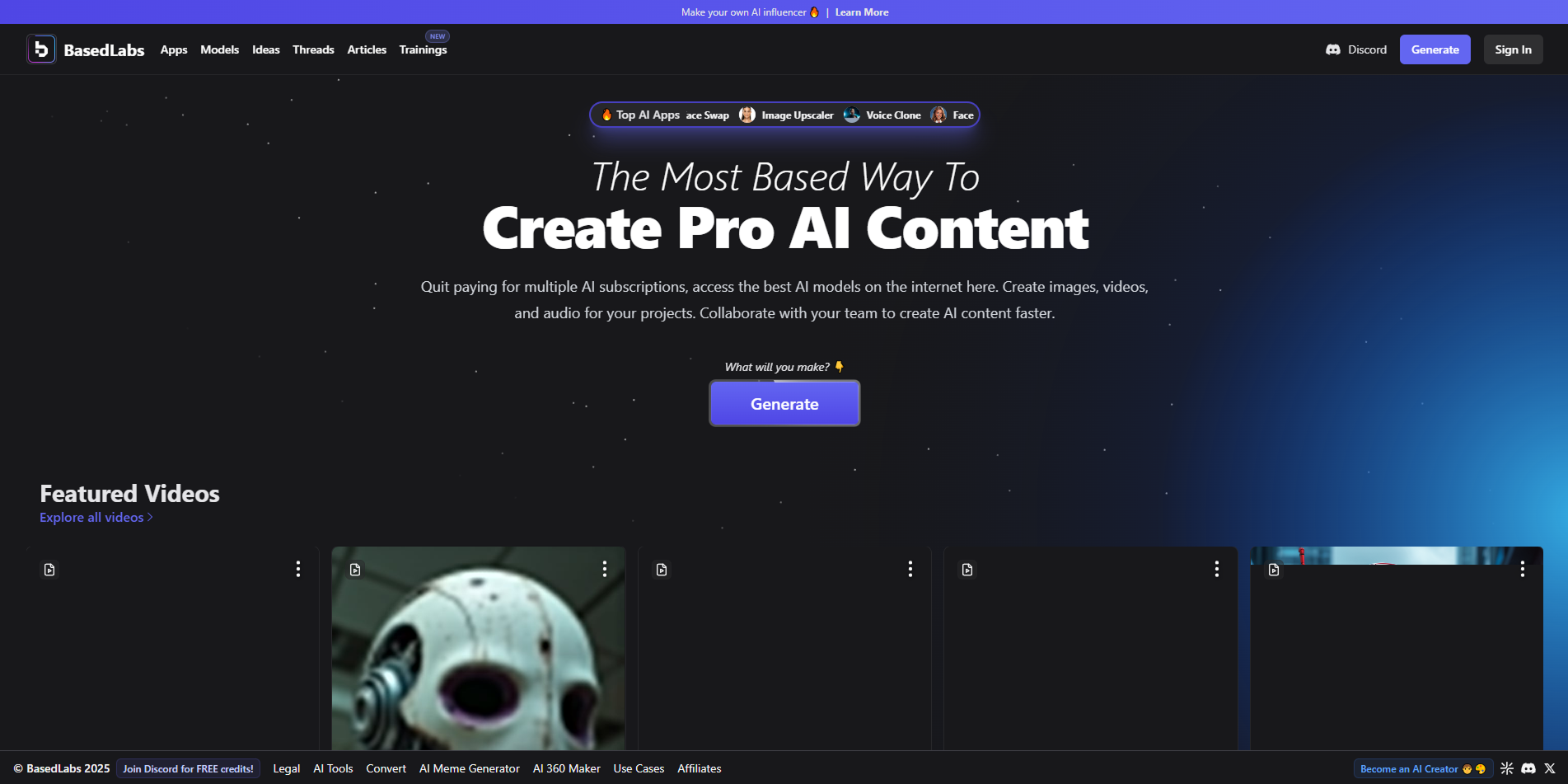 BasedLabs screenshot