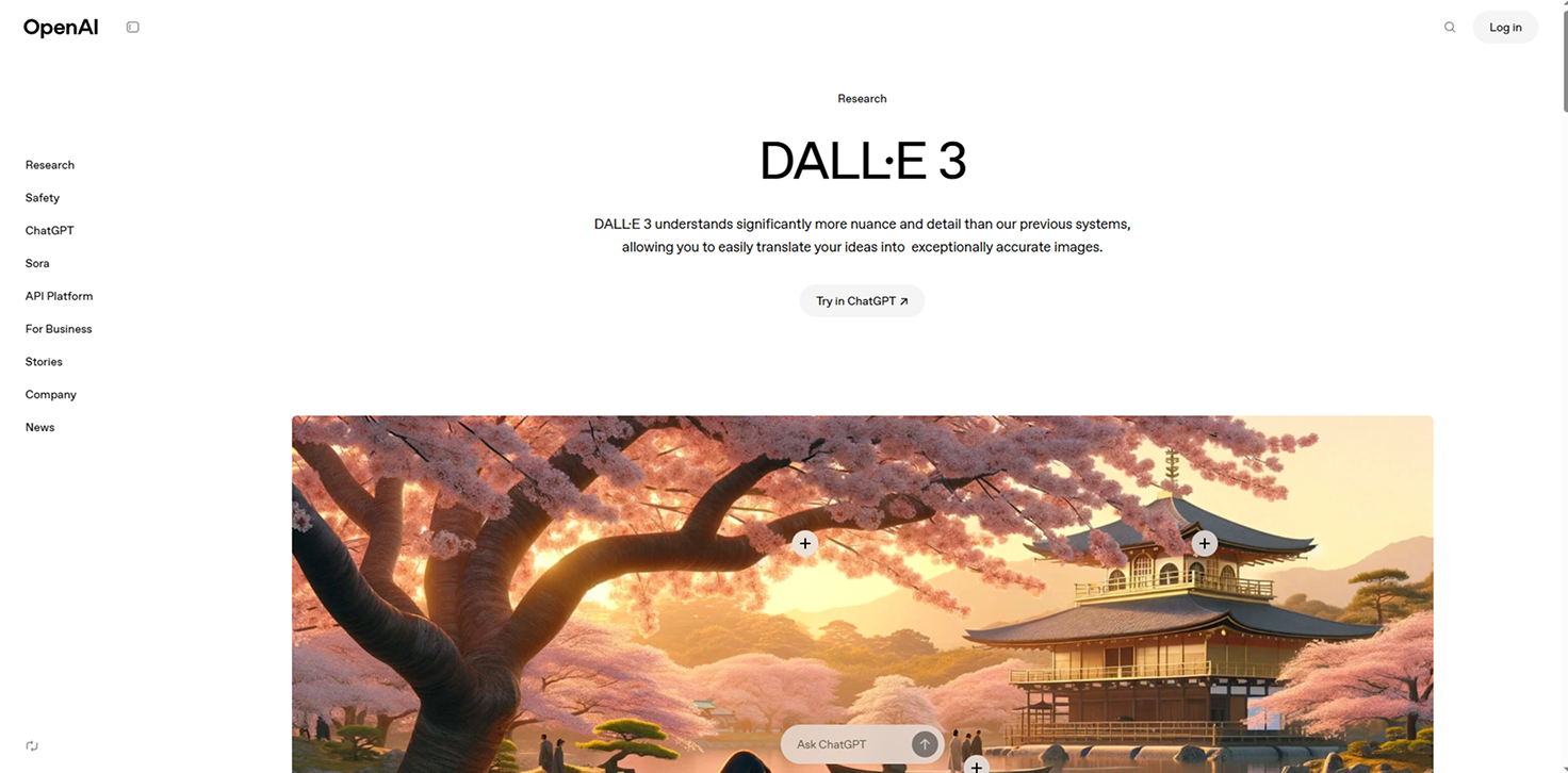 DALL-E 3 screenshot