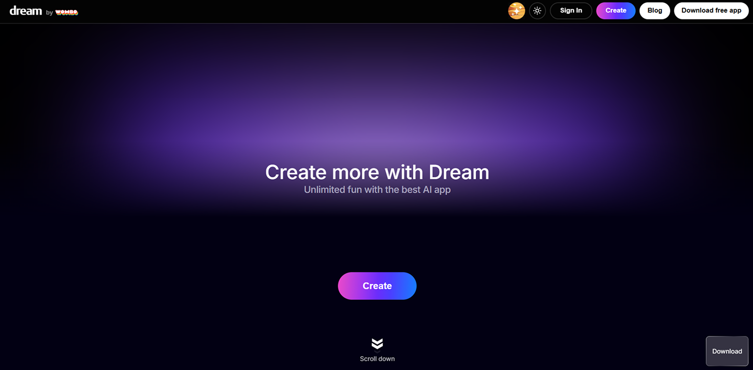Dream by Wombo screenshot