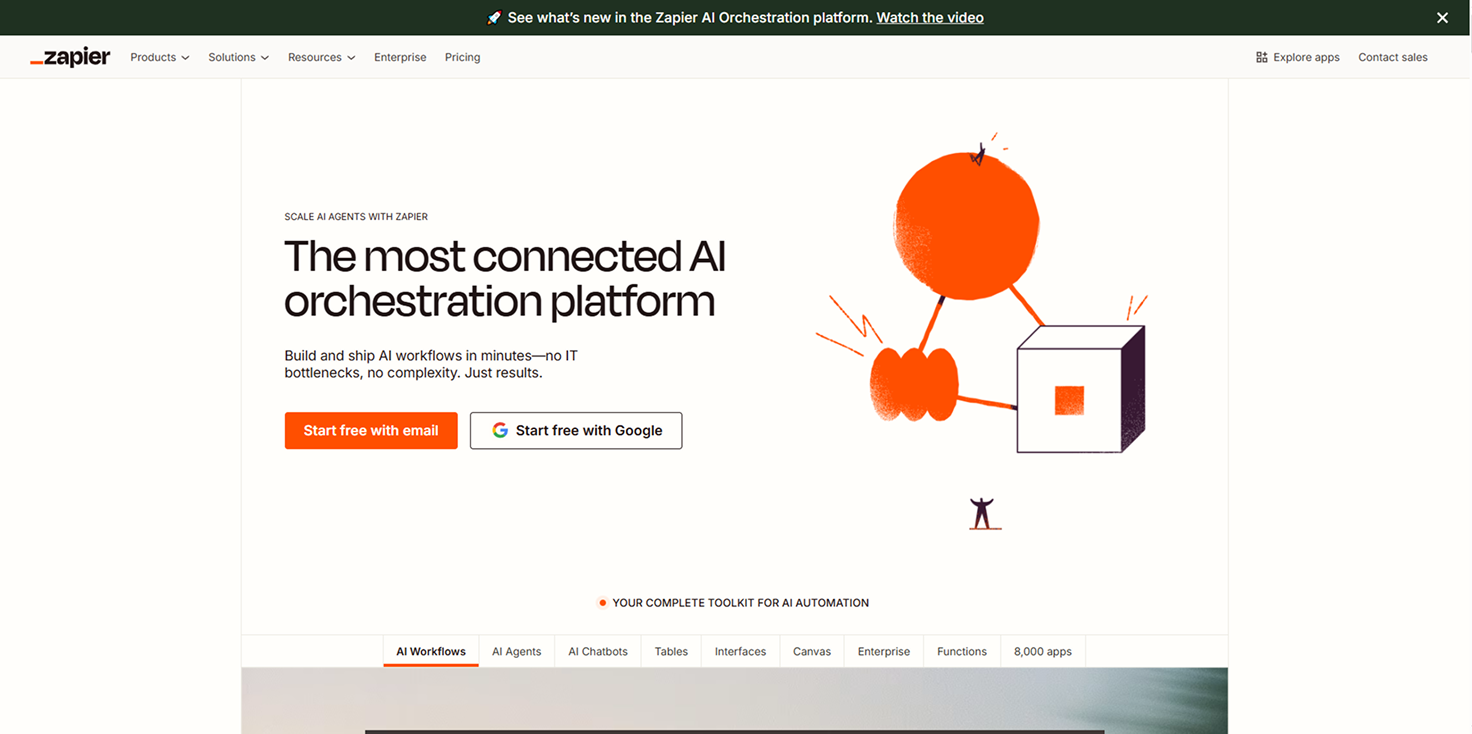 Zapier screenshot